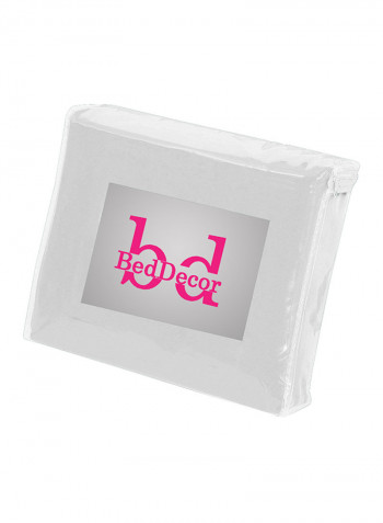 4-Piece Sheet Set White King