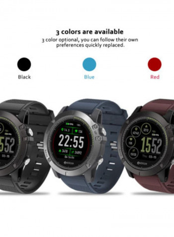 3 HR Smart Watch Sport IP67 Long Standby 24h Heart Rate IOS Android Heart Rate Red