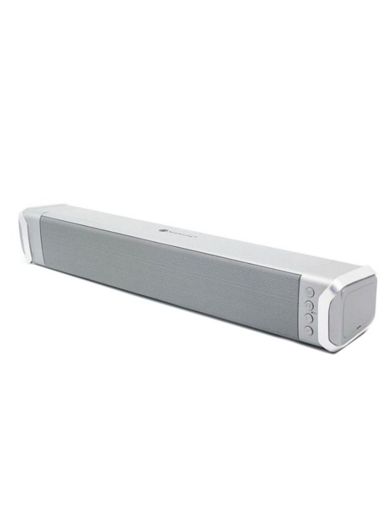 Portable Echo Wall Bluetooth Wireless Speaker M087 Grey/Silver