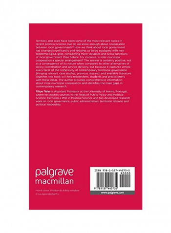 Local Governance And Intermunicipal Cooperation Hardcover