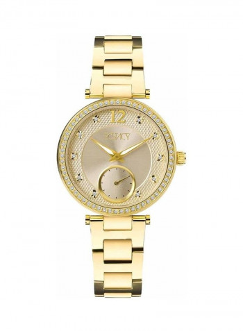 Women's Stainless Steel Strap Chronograph Wrist Watch