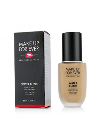 Water Blend Face And Body Foundation R370 Medium Beige