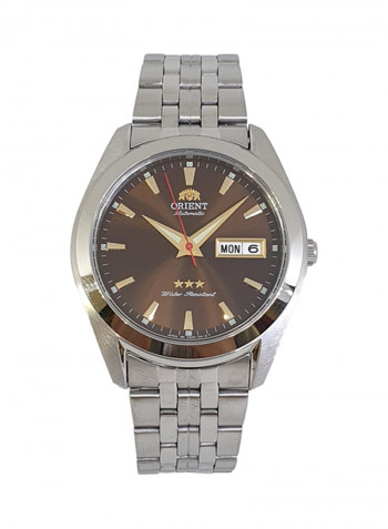 Men's Automatic Movement Stainless Steel Analog Watch SAB0D003T8