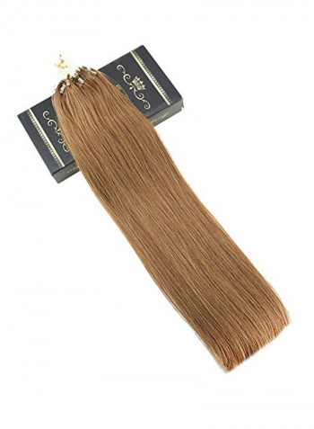 Straight Hair Extension 8 Chestnut Brown 24inch