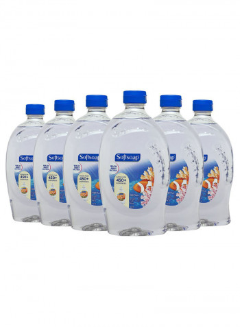 6-Piece Aquarium Series Liquid Hand Soap Set 6 x 946ml