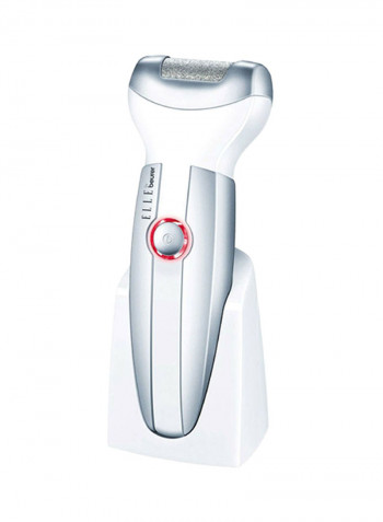 Portable Callus Remover Pedicure Device Silver