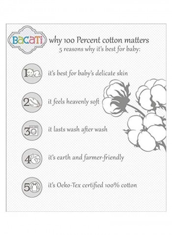 4-Piece Neutral Toddler Bedding Set