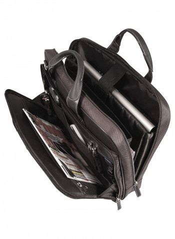 Laptop Briefcase For 15.6-Inch Black