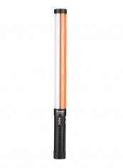 Portable Handheld LED Video Light Black/White/Orange