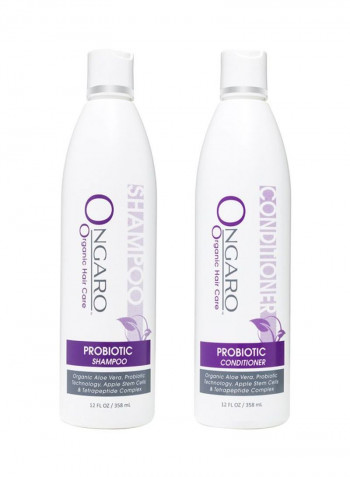 Probiotic Shampoo And Conditioner Set 358ml
