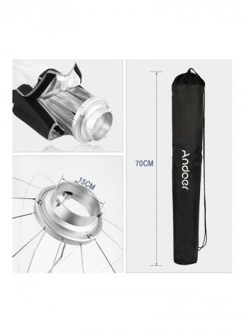 Spherical Collapsible Photography Soft Box White