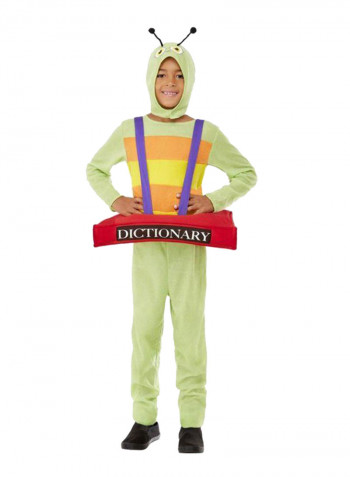 Book Worm Costume With Book Prop L