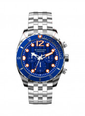 Men's Chronograph Display Stainless Steel Band Watch P1022-22