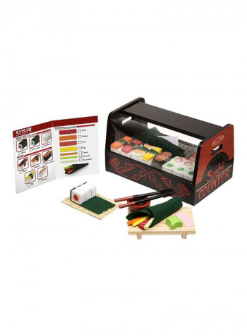 Roll, Wrap, Slice Sushi Counter Toy 34.8x19.3x22.35inch