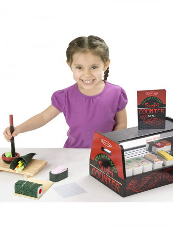 Roll, Wrap, Slice Sushi Counter Toy 34.8x19.3x22.35inch
