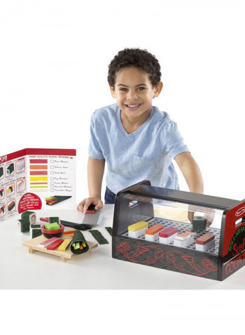 Roll, Wrap, Slice Sushi Counter Toy 34.8x19.3x22.35inch