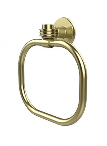 Continental Collection Brass Towel Ring Gold 9x9x7inch