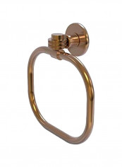 Continental Collection Dotted Accent Towel Ring Gold