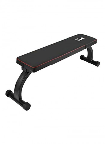 Foldable Workout Flat Bench 119x35x23cm