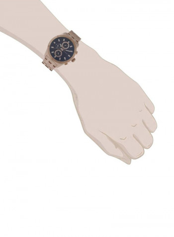 Men's Stainless Steel Analog Watch 1885 44