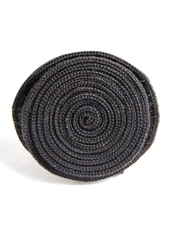 Brazilian Straight Silky Virgin Human Hair Extension Black 16inch