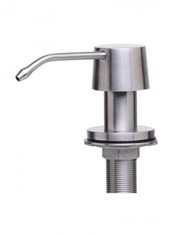 Stainless Steel Soap Dispenser White/Silver