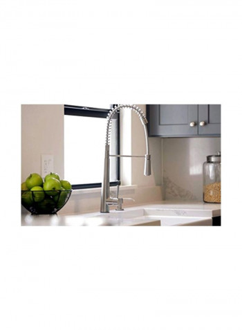 Stainless Steel Soap Dispenser White/Silver