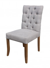 Kate Dining Chair Grey/Brown