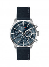 Men's Activ Leather Chronograph Wrist Watch 90224STN144
