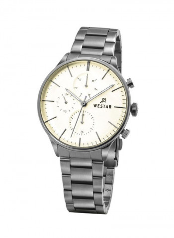 Men's Profile Water Resistant Analog Watch 50193STN102