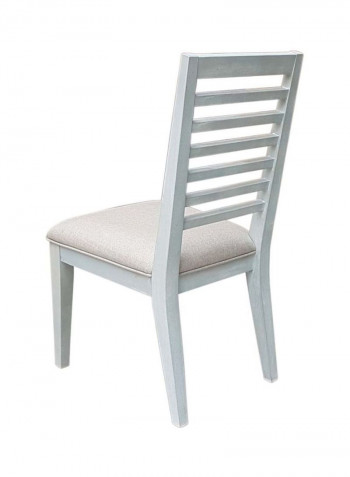 Palma Dining Side Chair White/Beige 46x95x50cm