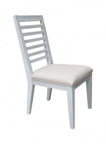 Palma Dining Side Chair White/Beige 46x95x50cm