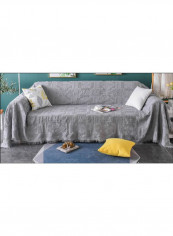 Tassel Pattern Supple Sofa Slipcover Grey reviews Tassel Pattern Supple Sofa Slipcover Grey