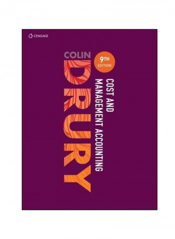 Cost And Management Accounting Paperback English by Colin Drury - 2018