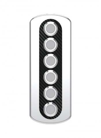 6-Gang Marine Boat Rocker Switch Panel