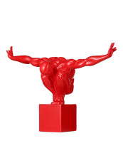Diver Fiberglass Sculpture Red 2.05kg