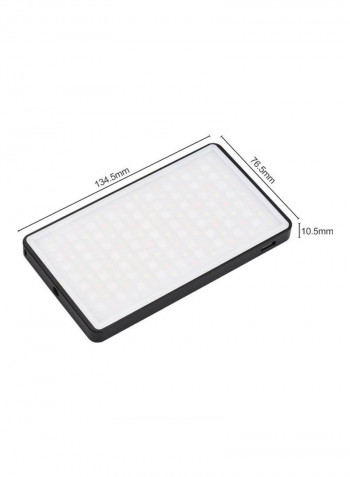 Portable Pocket Sized Fill Light for Photography Black/White