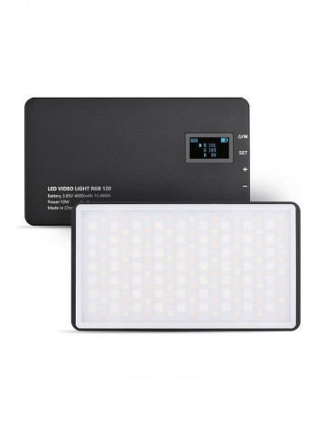 Portable Pocket Sized Fill Light for Photography Black/White