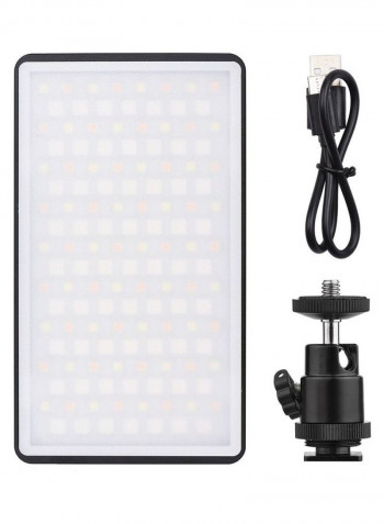 Portable Pocket Sized Fill Light for Photography Black/White