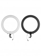 Dimmable Camera Photo Video Lighting Kit 18inch Black/White