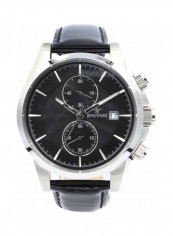 Men's Multidimensional Leather Analog Watch S23070M-4