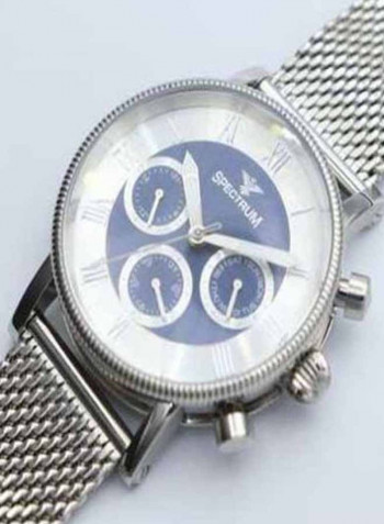 Men's Multidimensional Mesh Chronograph Watch  S12557m-3