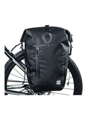 Waterproof Bike Bicycle Rear Rack Pannier Bag 50x6x30centimeter