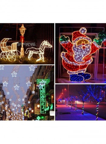 LED Round Two-wire Light String Lights Multicolour 25x20x6centimeter