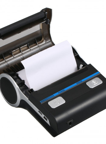Portable Mini Wireless Thermal 80mm High BT Quality Printer Receipt Printer For Mobile Multicolour