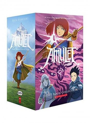 Amulet: 1-8 Box Set Paperback English by Kazu Kibuishi