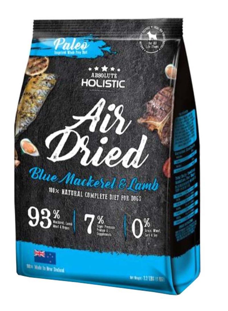 Blue Mackerel And Lamb Air Dried Dry Food Multicolour 35.27ounce
