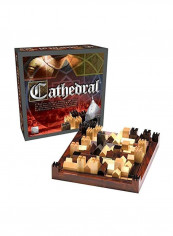 Cathedral Wood Strategy Tabletop Board Game Set