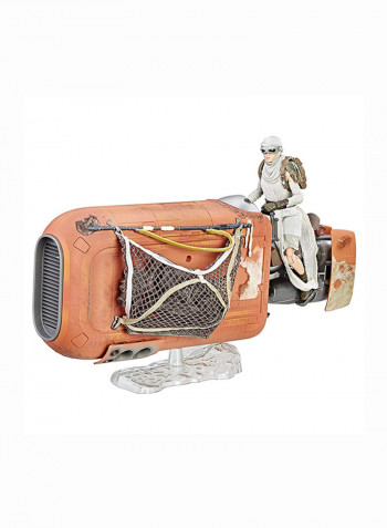 The Black Series Rey's Speeder Action Figure