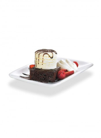 Ice Cream Scoop And Stack White/Silver 7.9x3.4x2.5inch